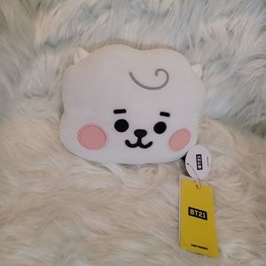NWT BTS Official Line Friends BT21 OFFICIAL RJ Travel Pillow